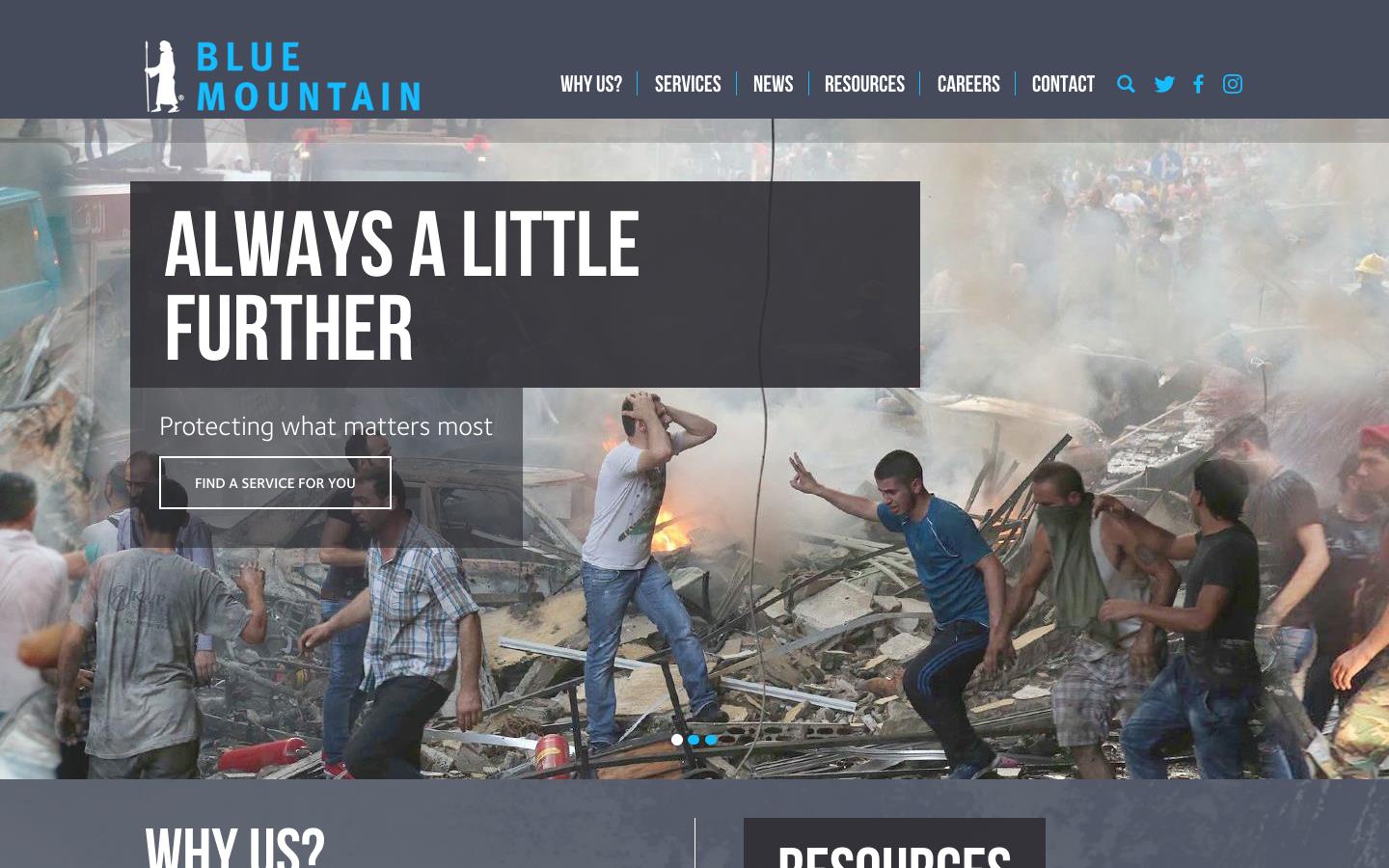 Blue Mountain Website