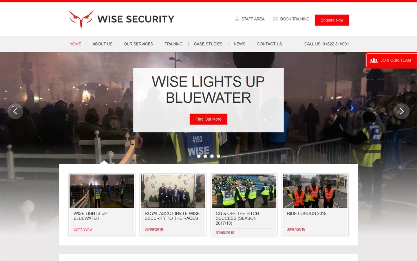 Wise Security Website