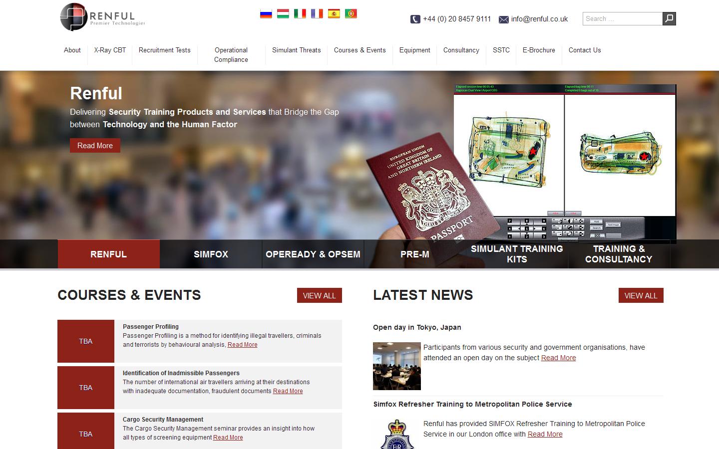 Renful Premier Technologies Website