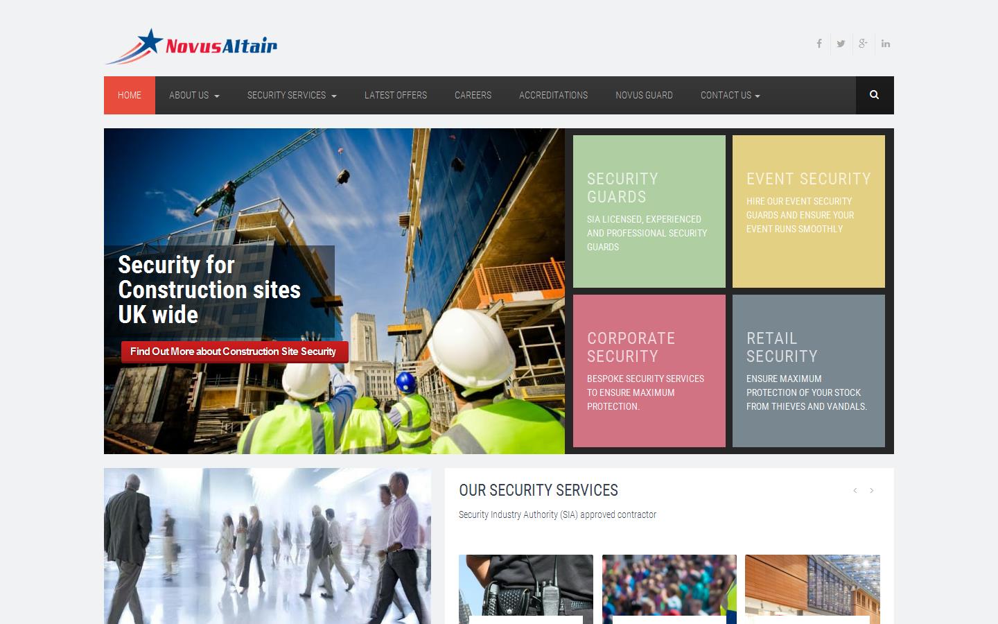 Novus Altair Ltd Website