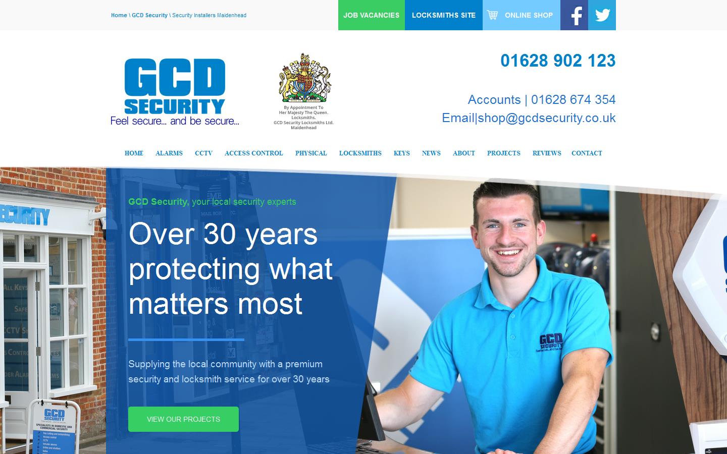 GCD Security Website