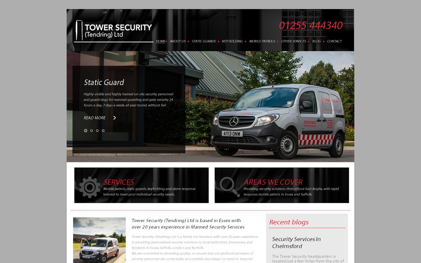 Tower Security Tendring Ltd Website
