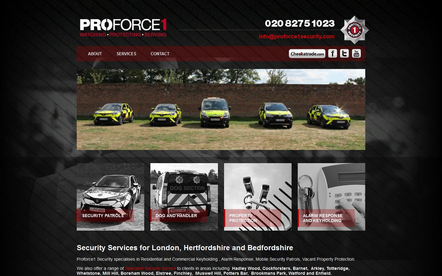 Proforce No 1 Security Website