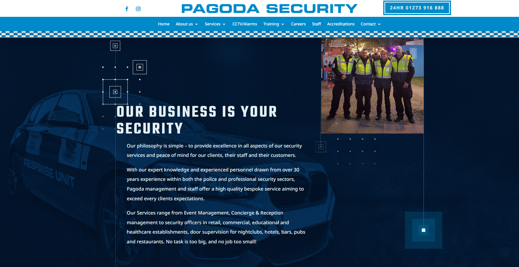 Pagoda Security & Facilities Management Ltd Website