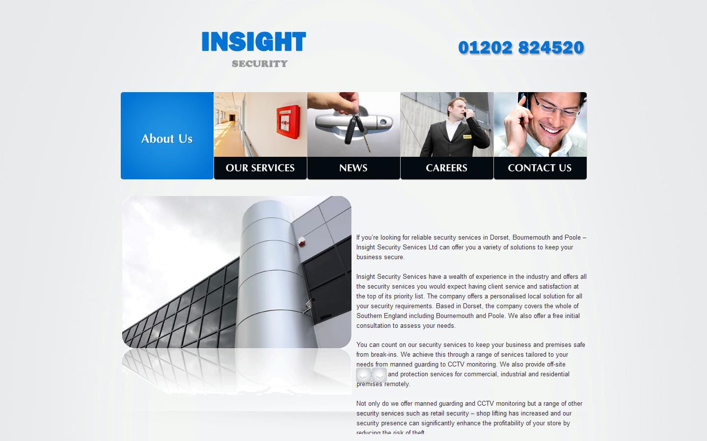Insight Security & Facilities Ltd Website