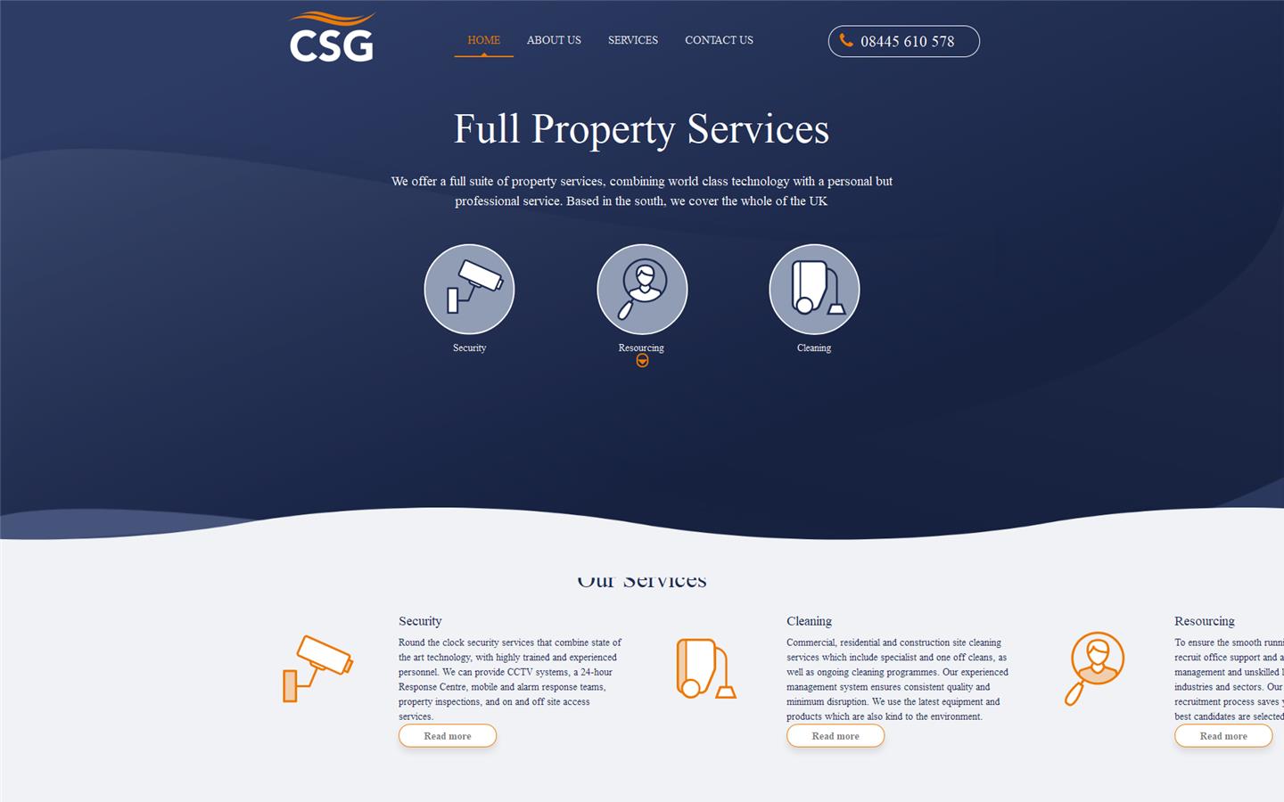 Classic Services Group Website