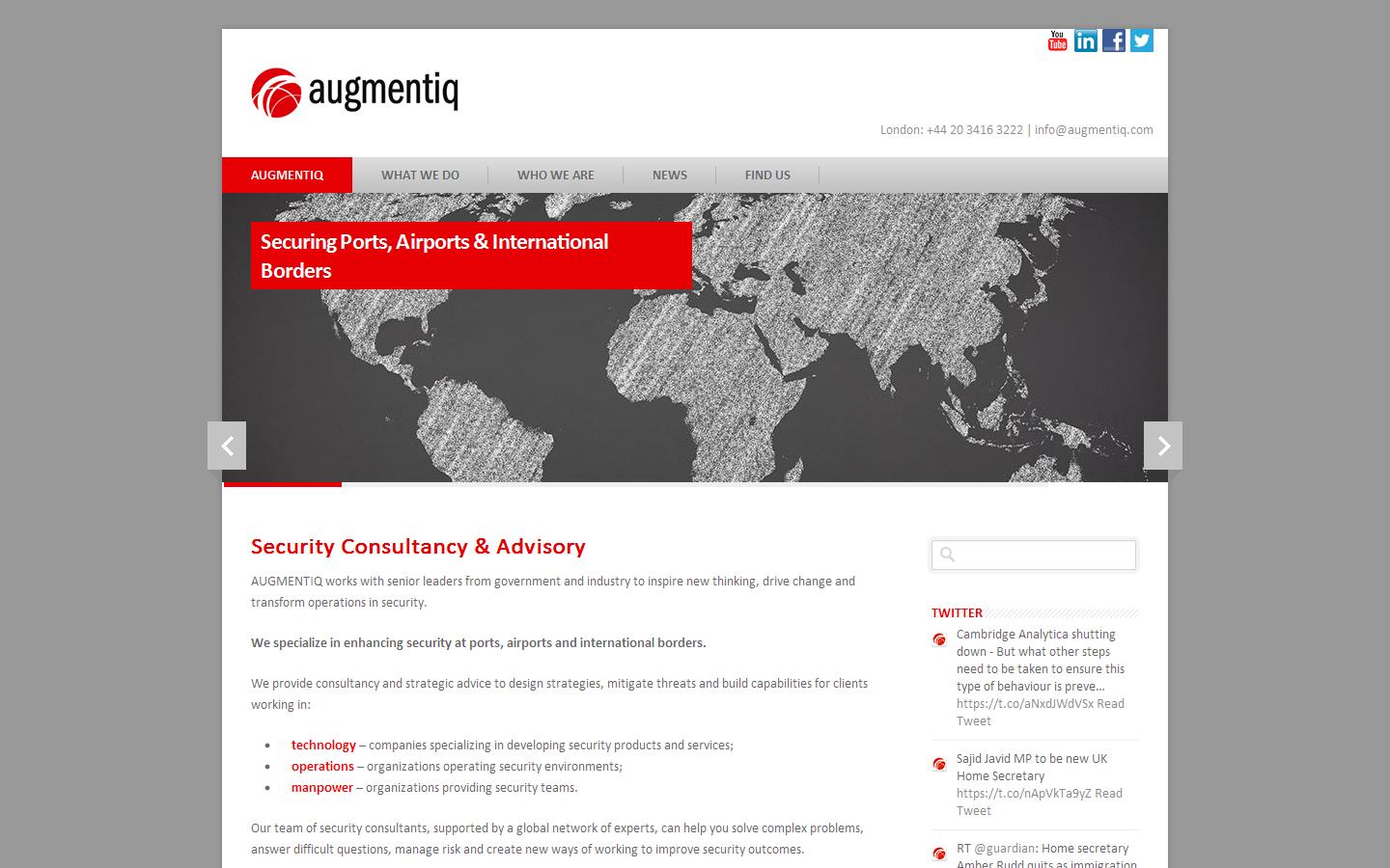 Augmentiq Website