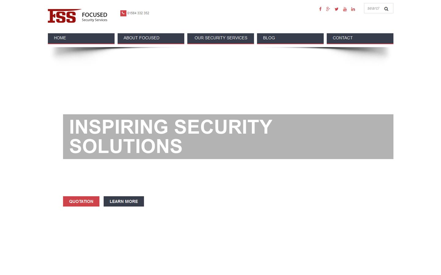 Focused Security Services Website