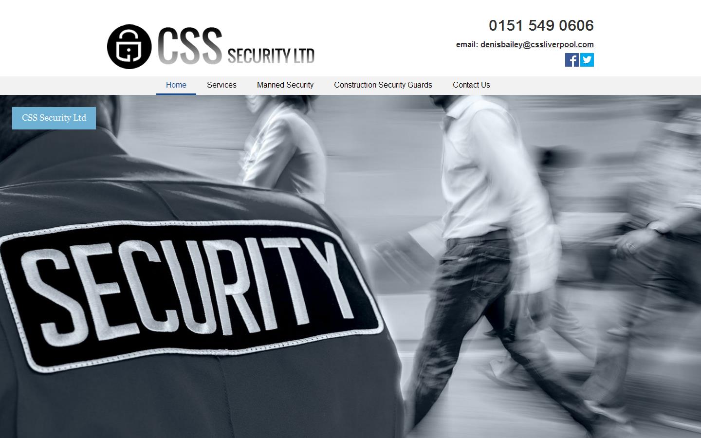 C S S Security Ltd Website