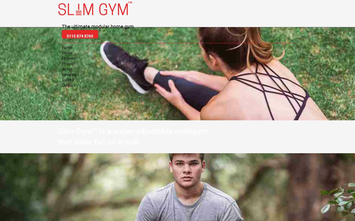 Slim Gym Website