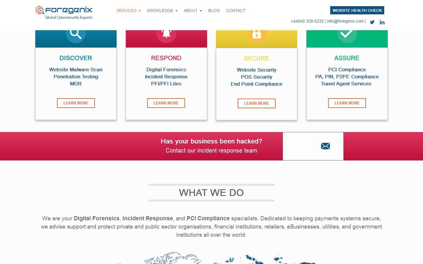 Foregenix Ltd Website
