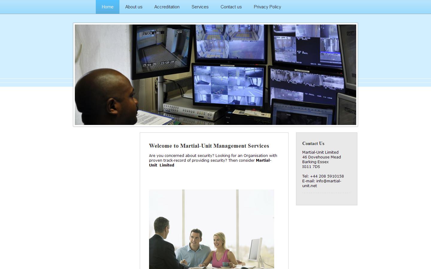 Martial Unit Ltd Website