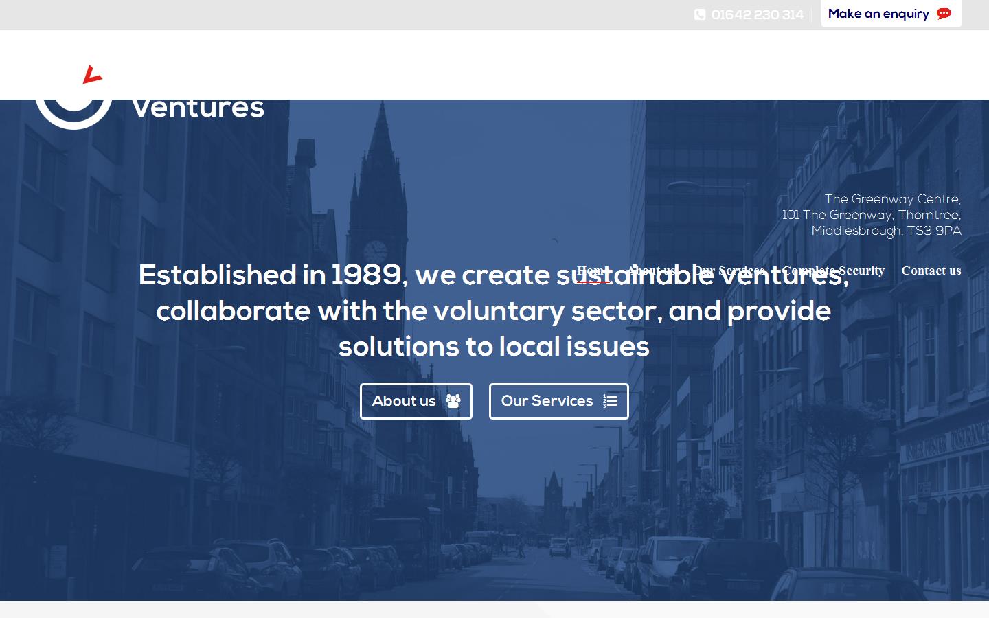 Community Ventures Ltd Website