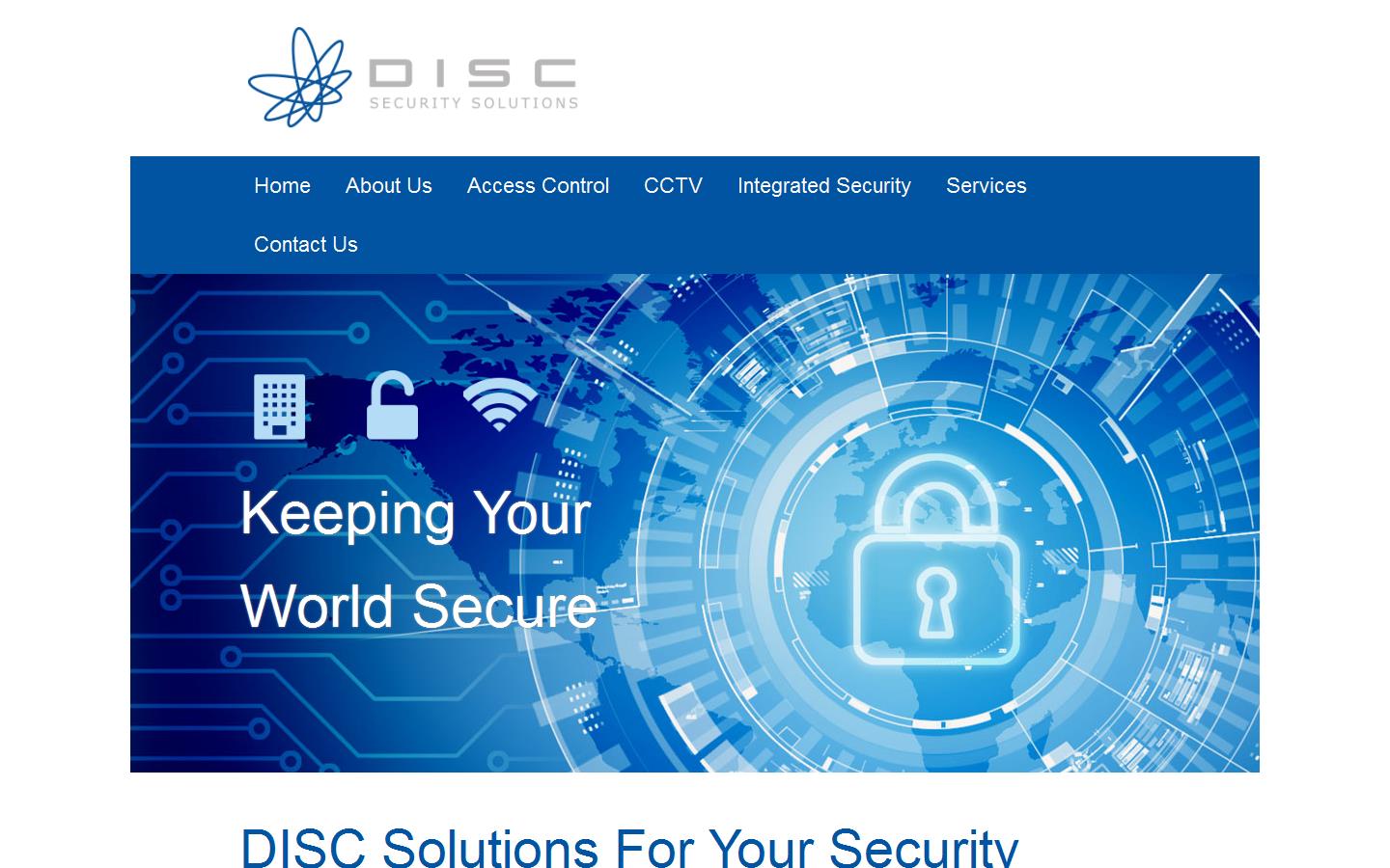Digital Intergrated Security Controls Website