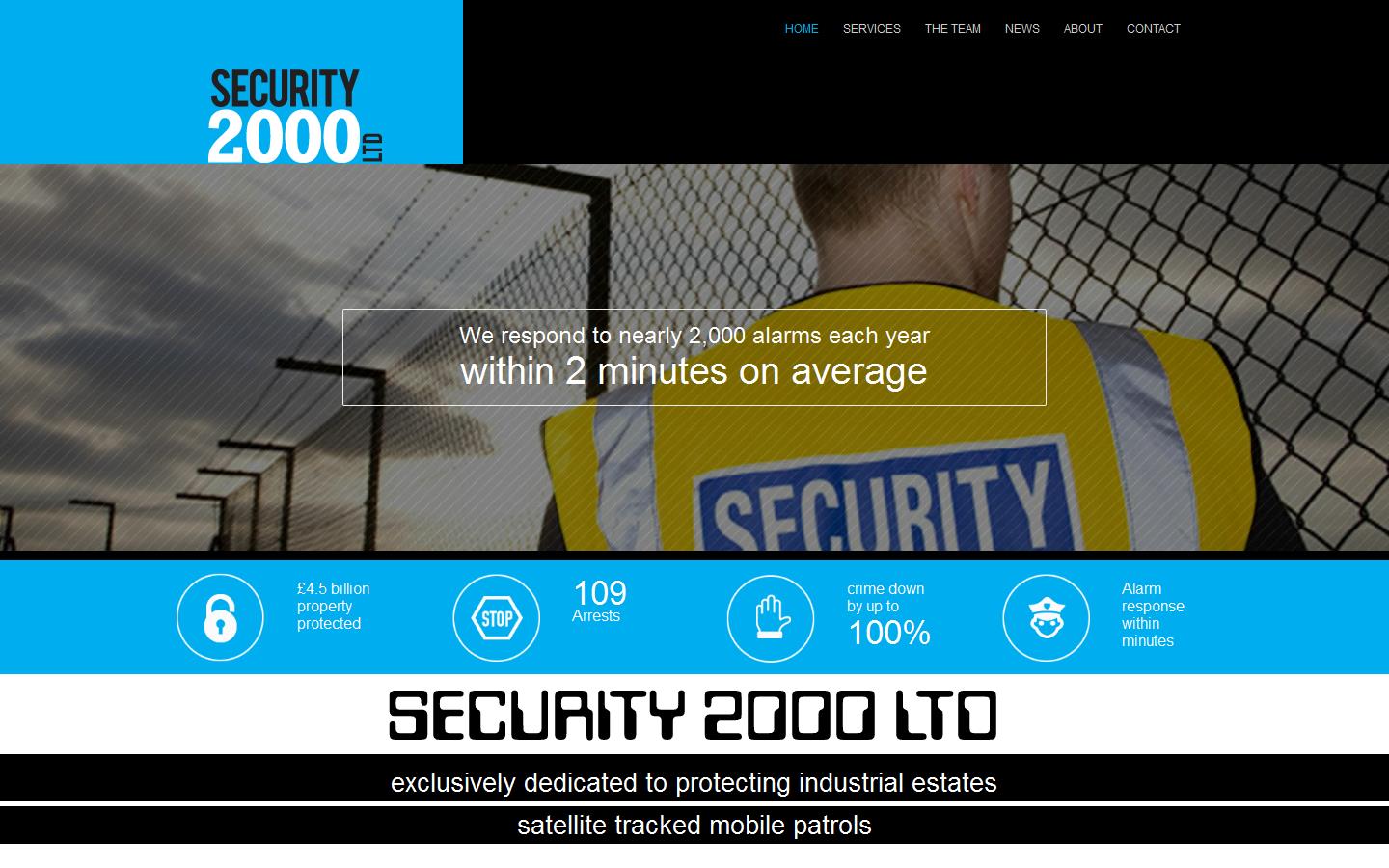 Security 2000 Ltd Website