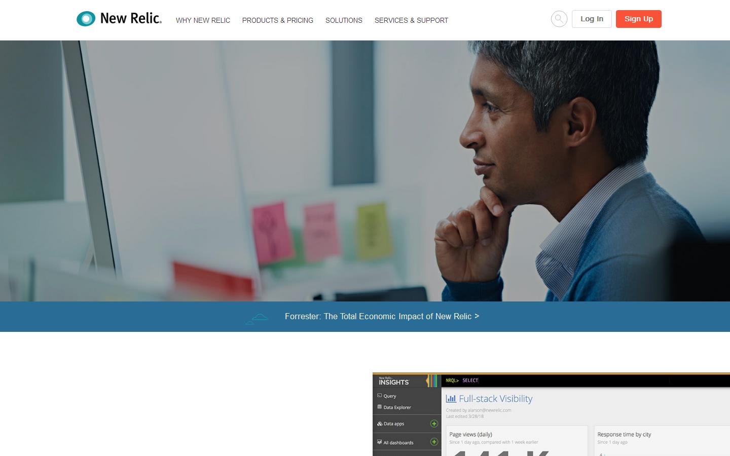 New Relic Website