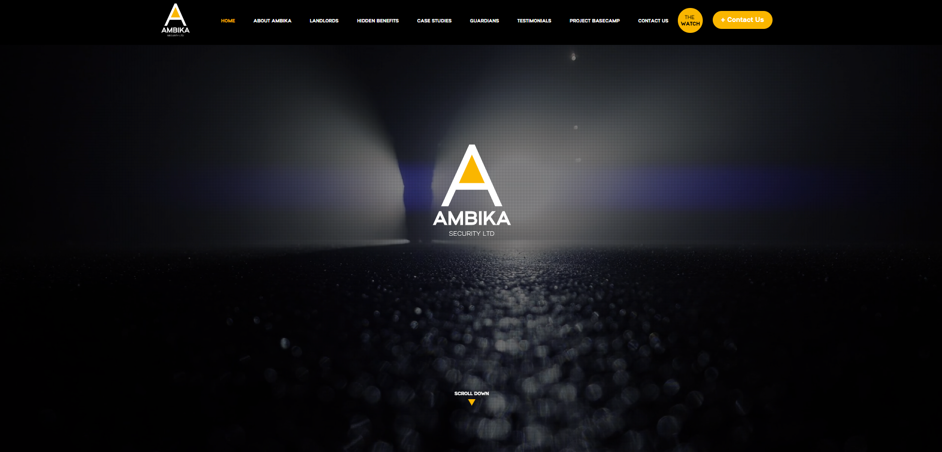 Ambika Security Ltd Website