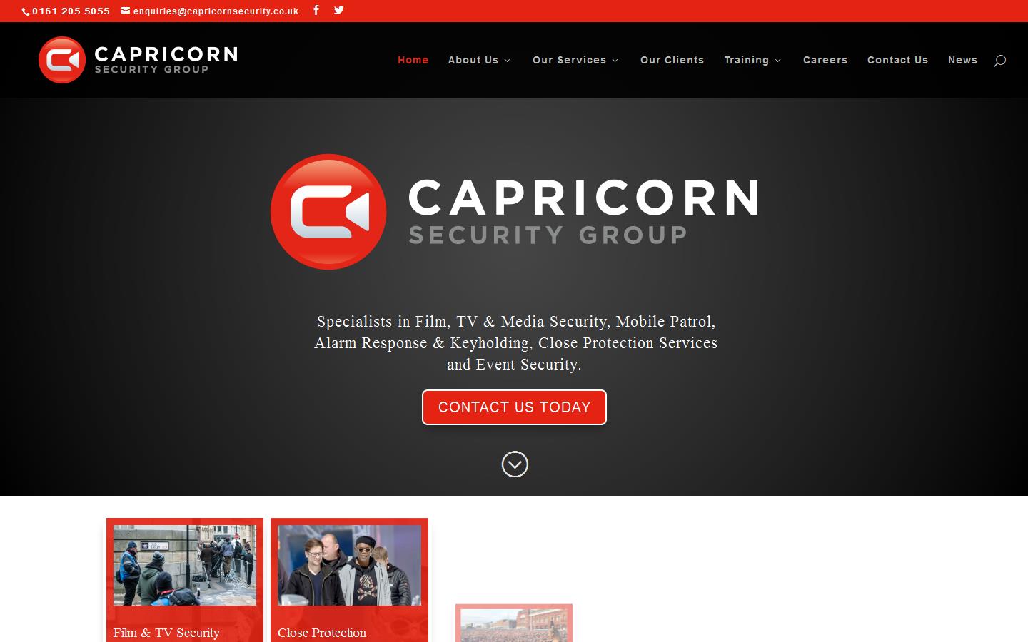 The Capricorn Security Group Website