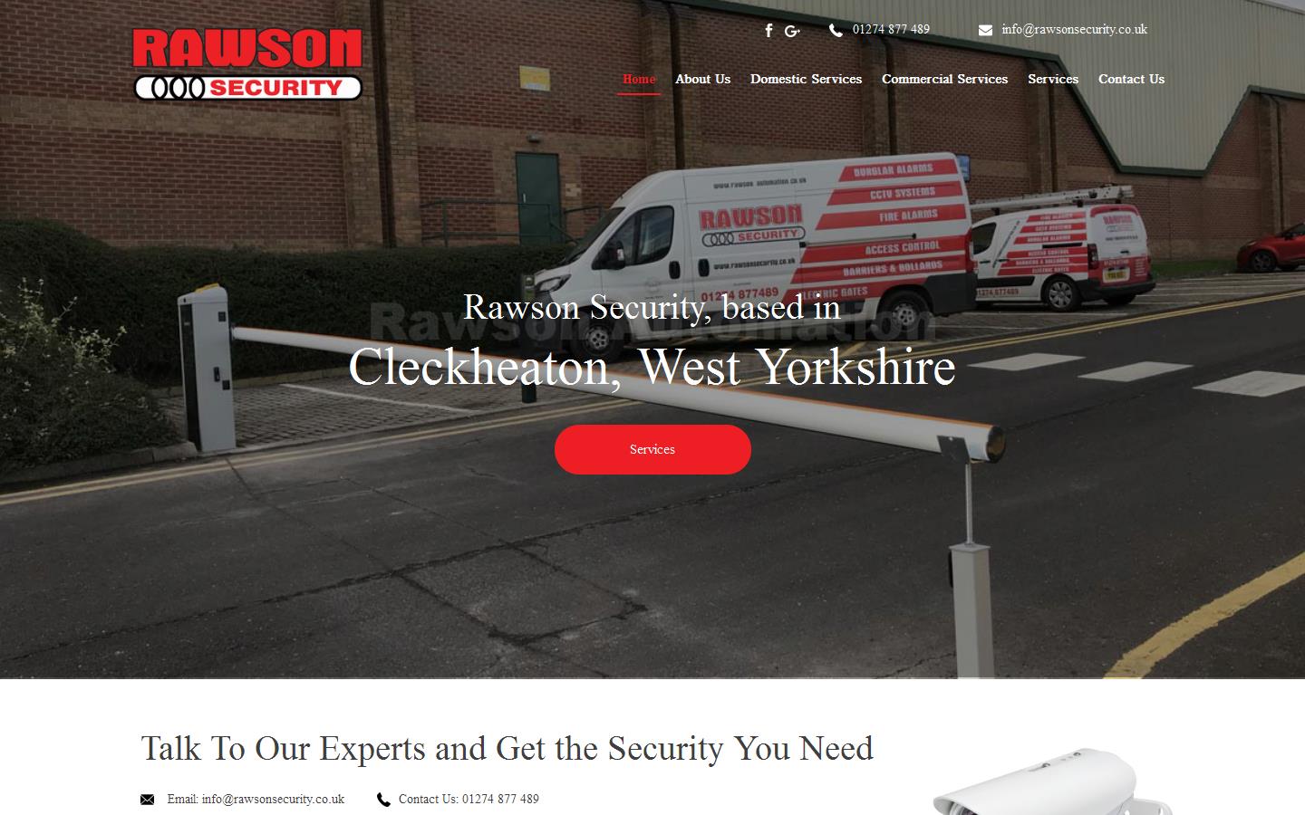 Rawson Security Website