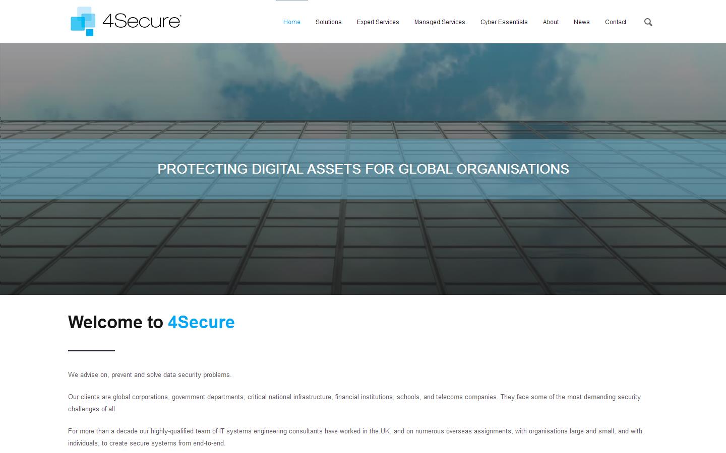 4Secure Ltd Website