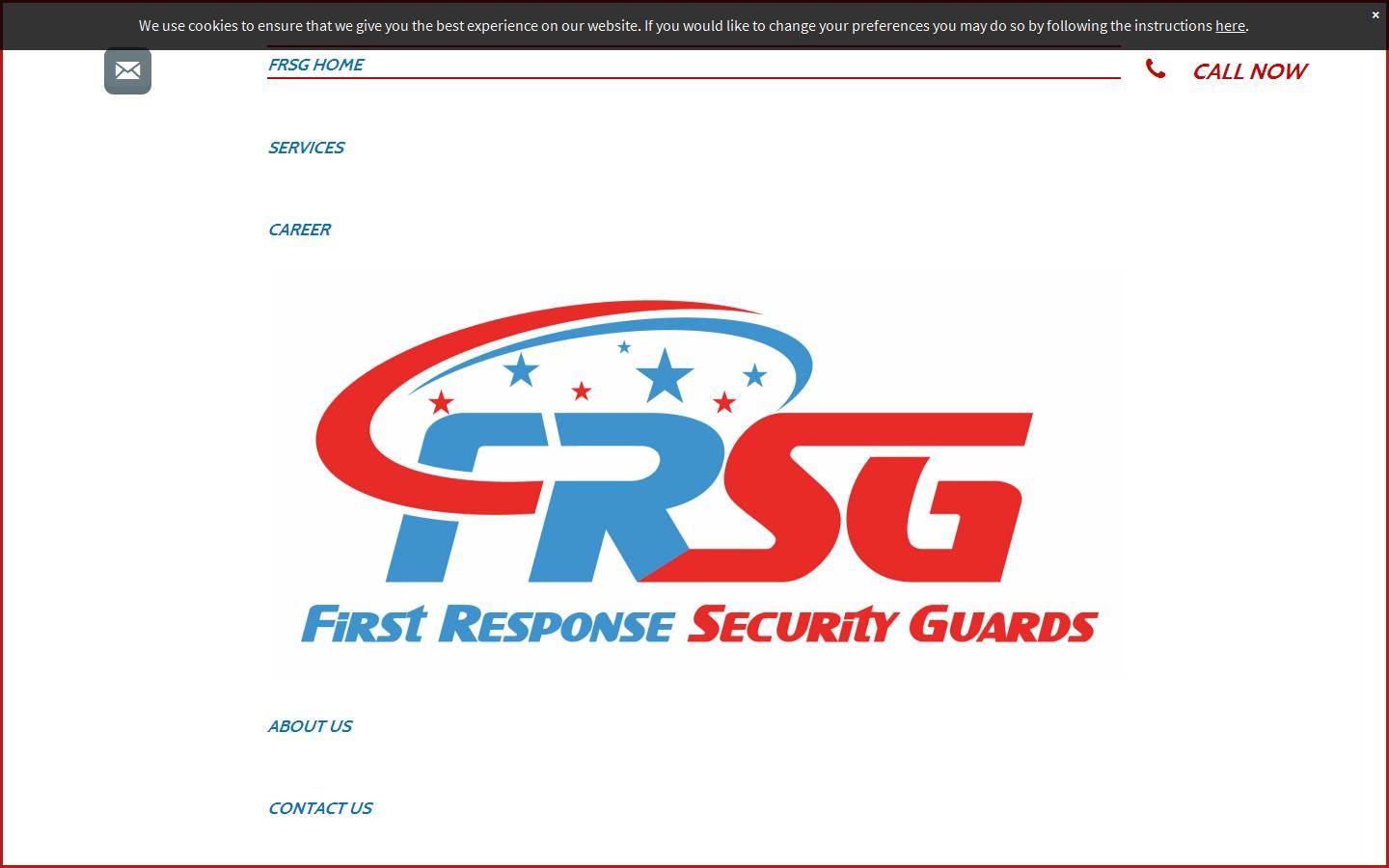 First Response Security Guards Ltd Website
