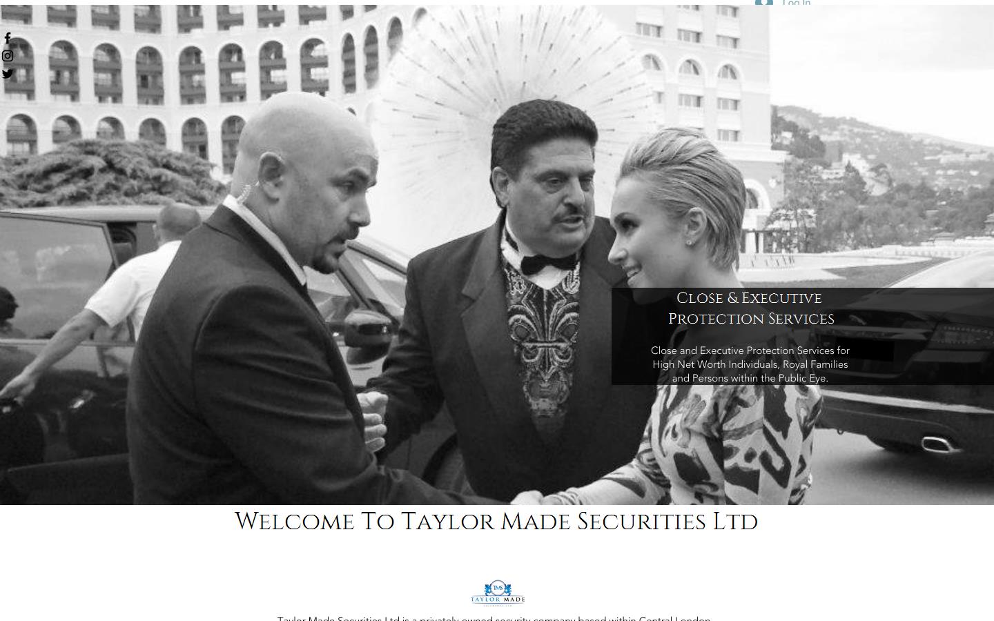 Taylor Made Securities Ltd Website