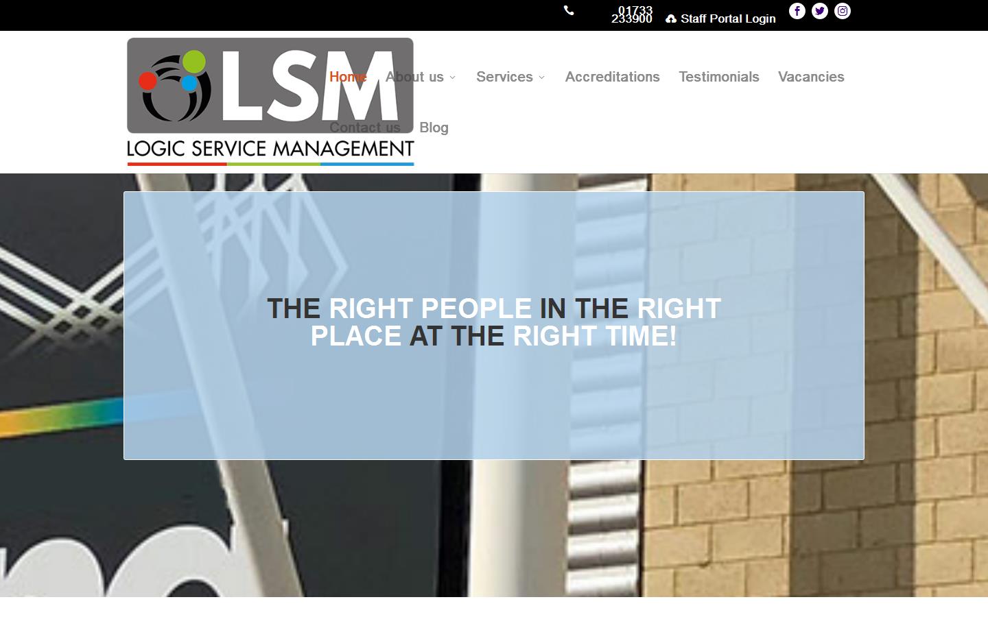 Logic Service Management Ltd Website