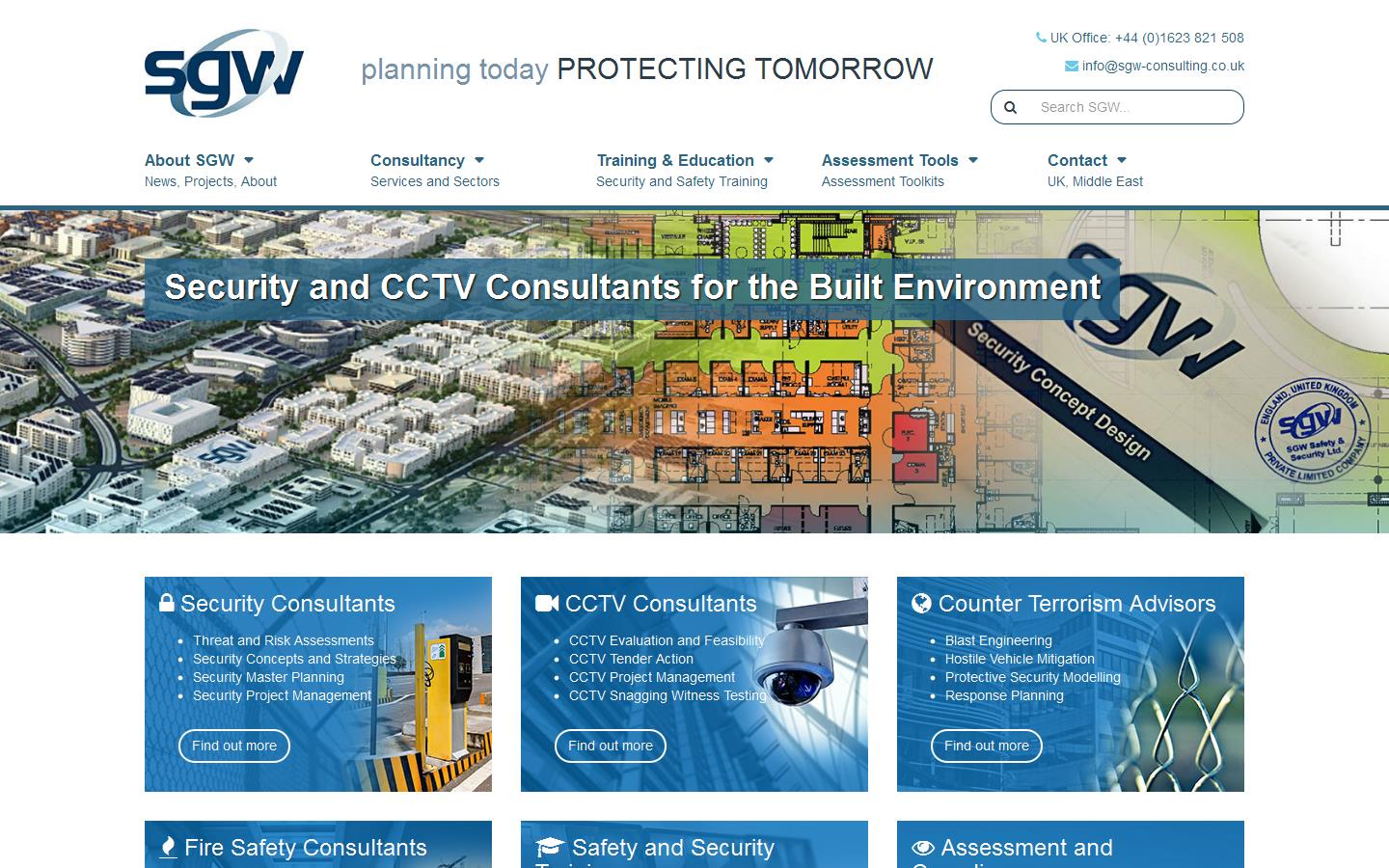 SGW Safety & Security Ltd Website
