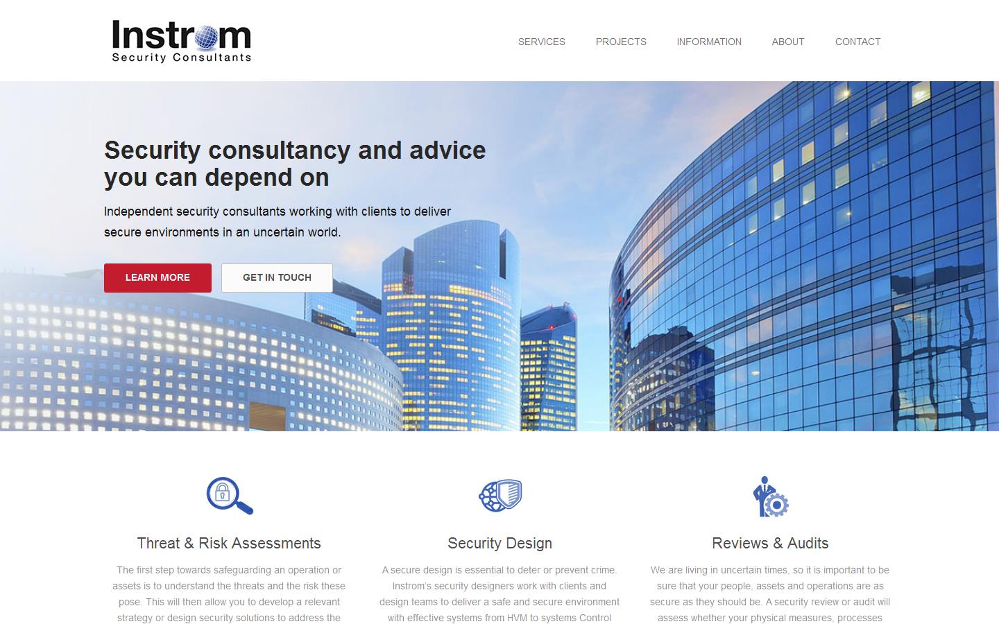 Instrom Ltd Website