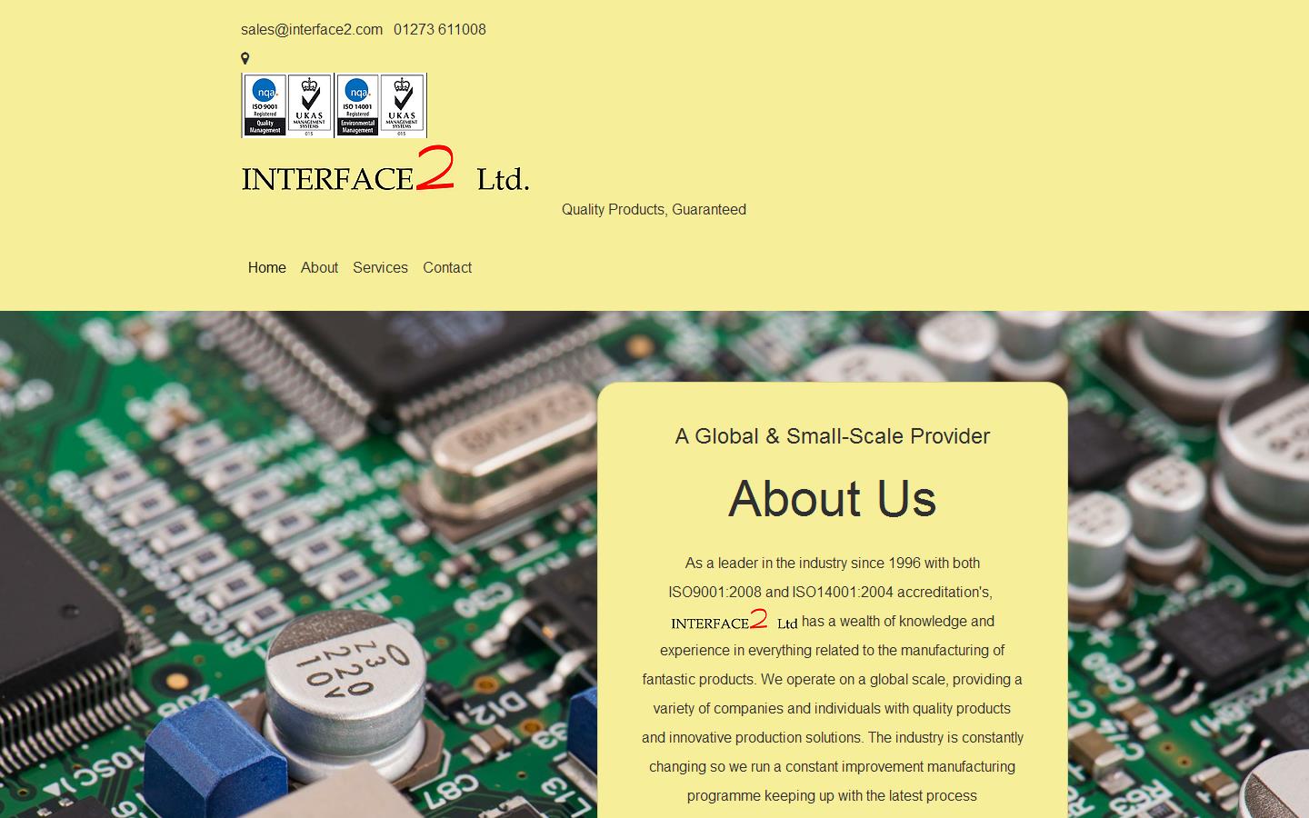 Interface 2 Ltd Website