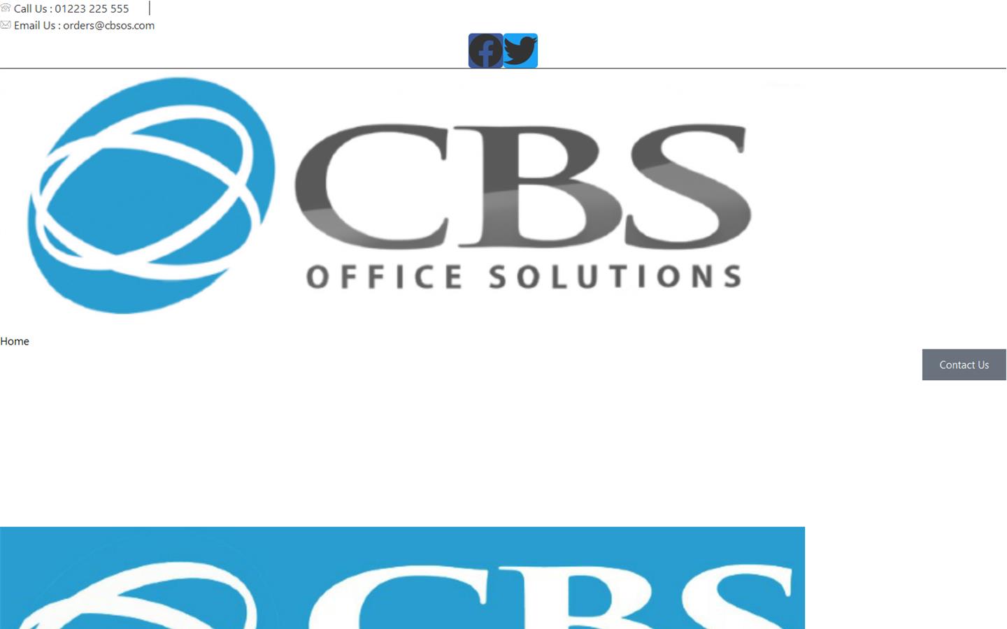 CBS Office Solutions Ltd Website