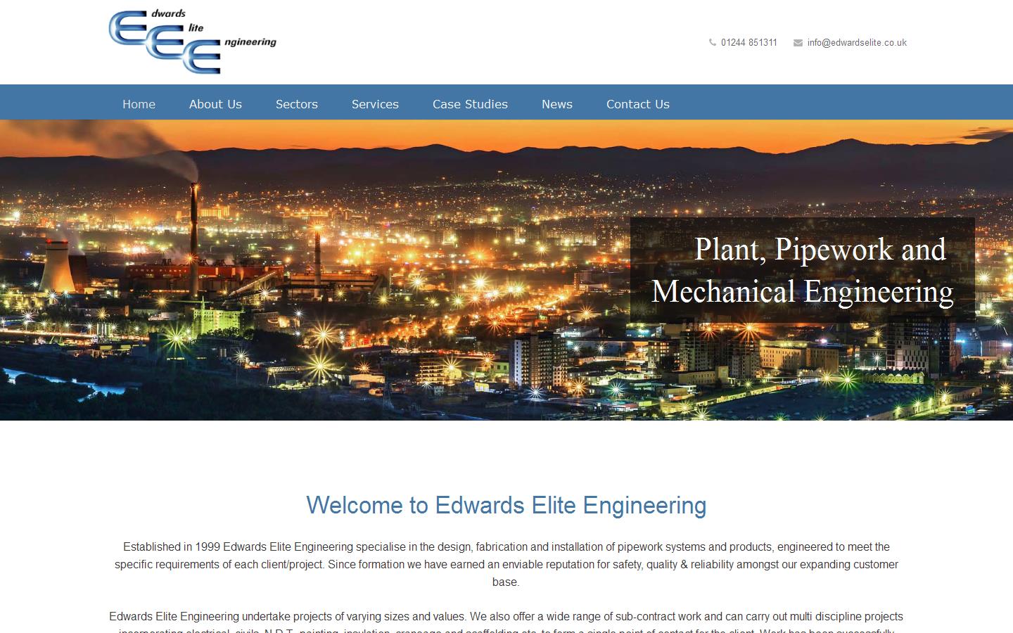 Edwards Elite Engineering Ltd Website
