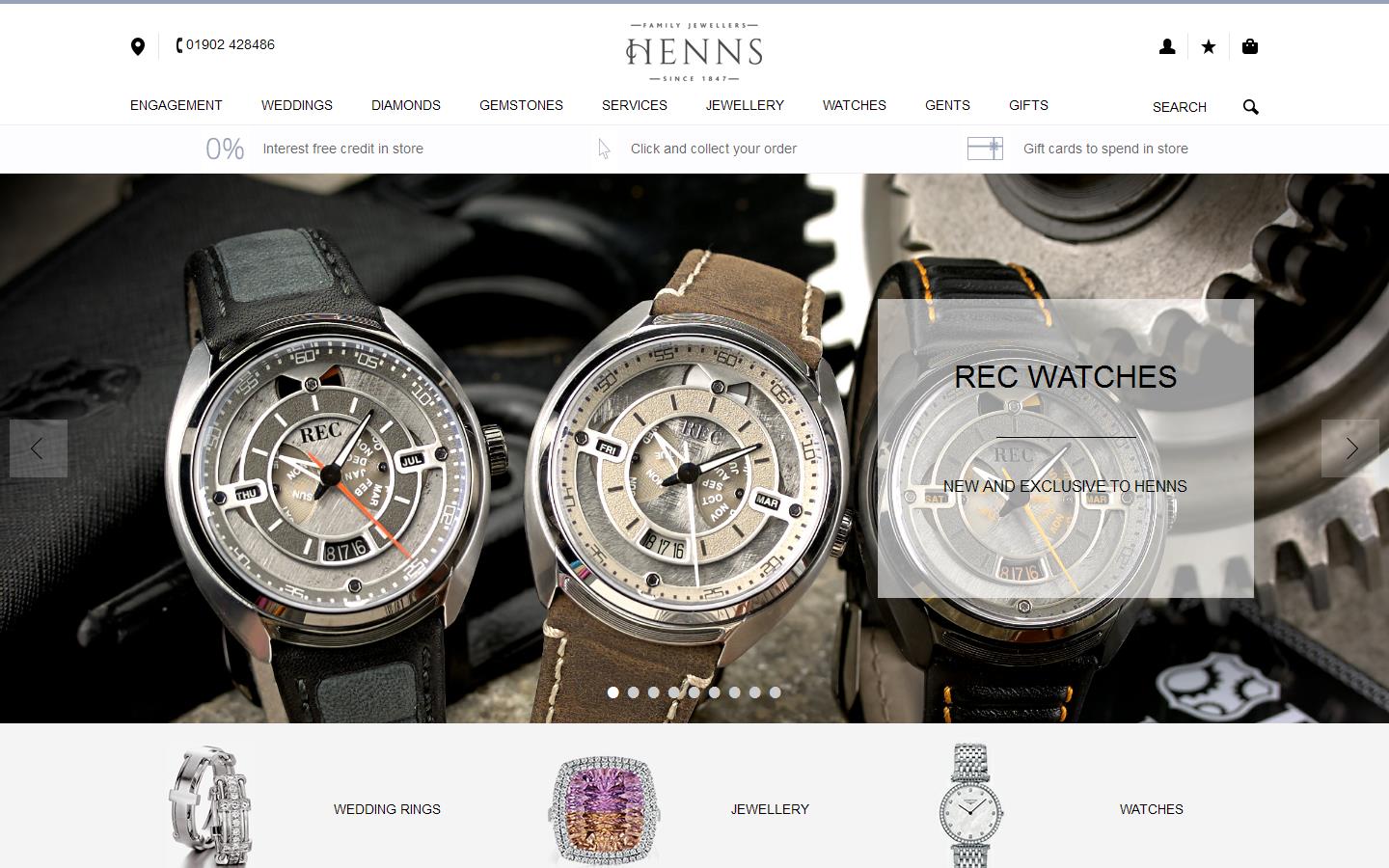 T A Henn Website