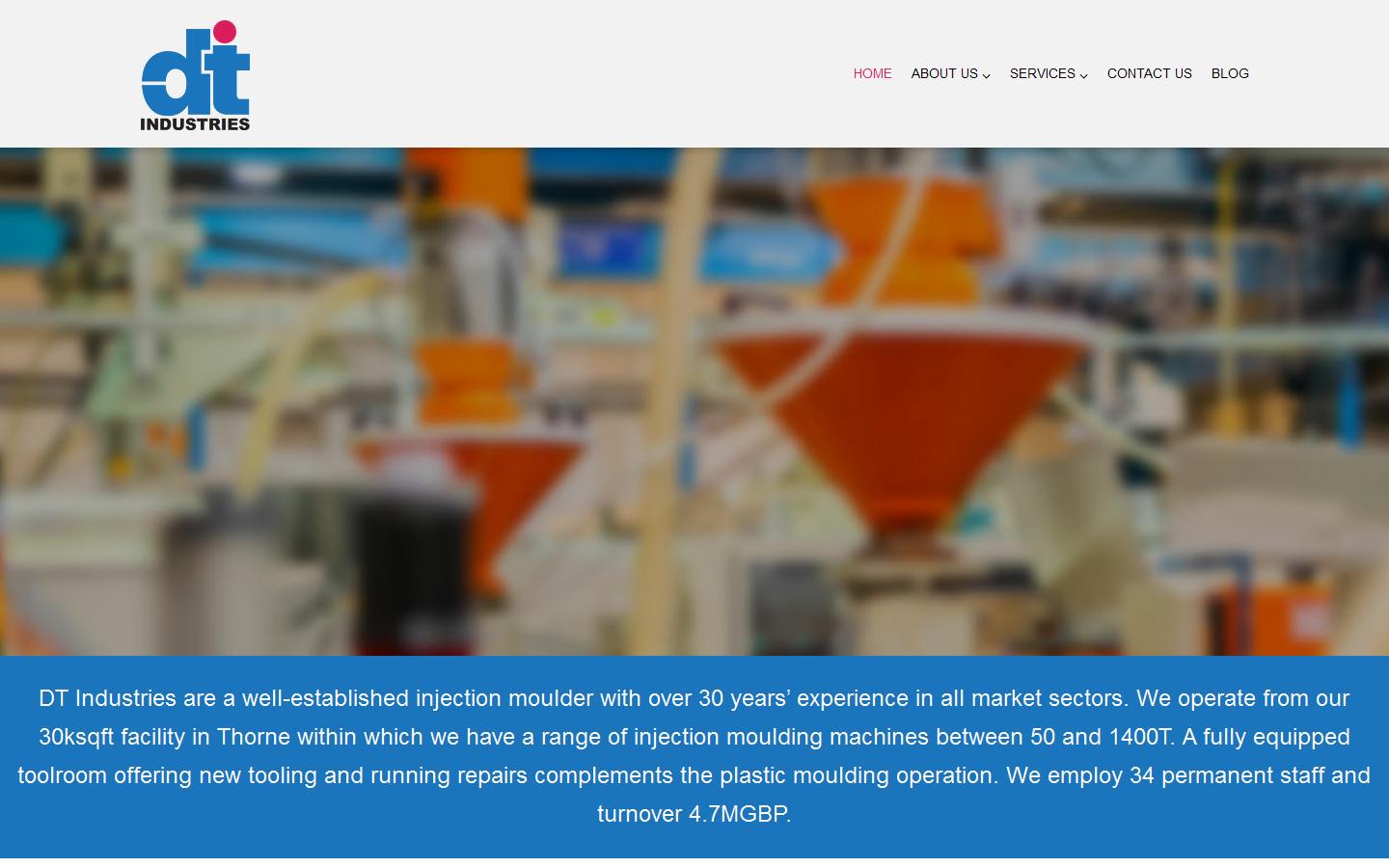 DT Industries Website