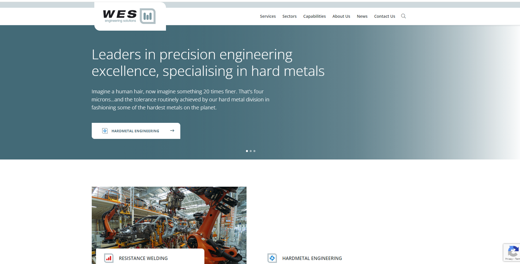 W E S Engineering Solutions Website