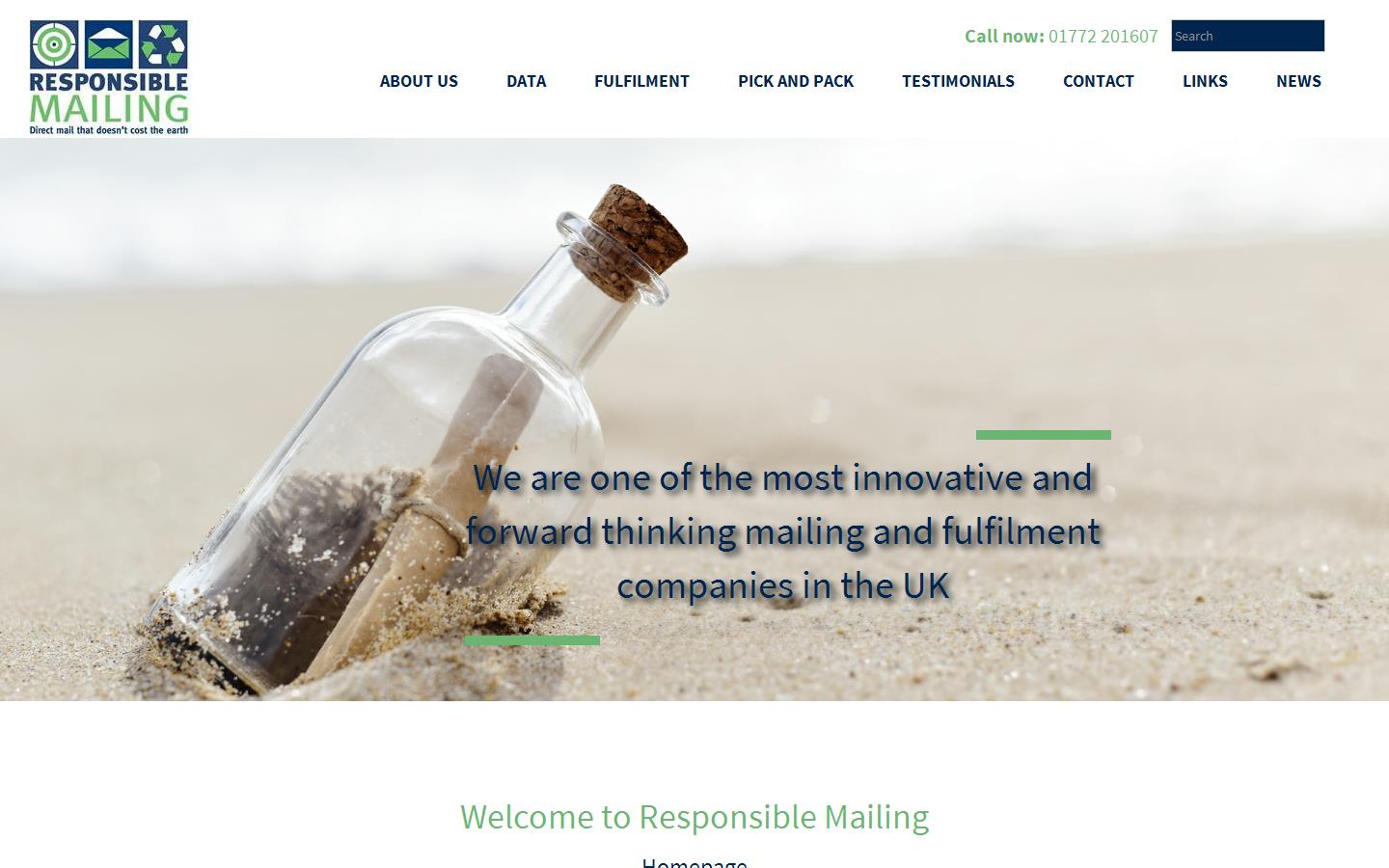 Responsible Mailing Website