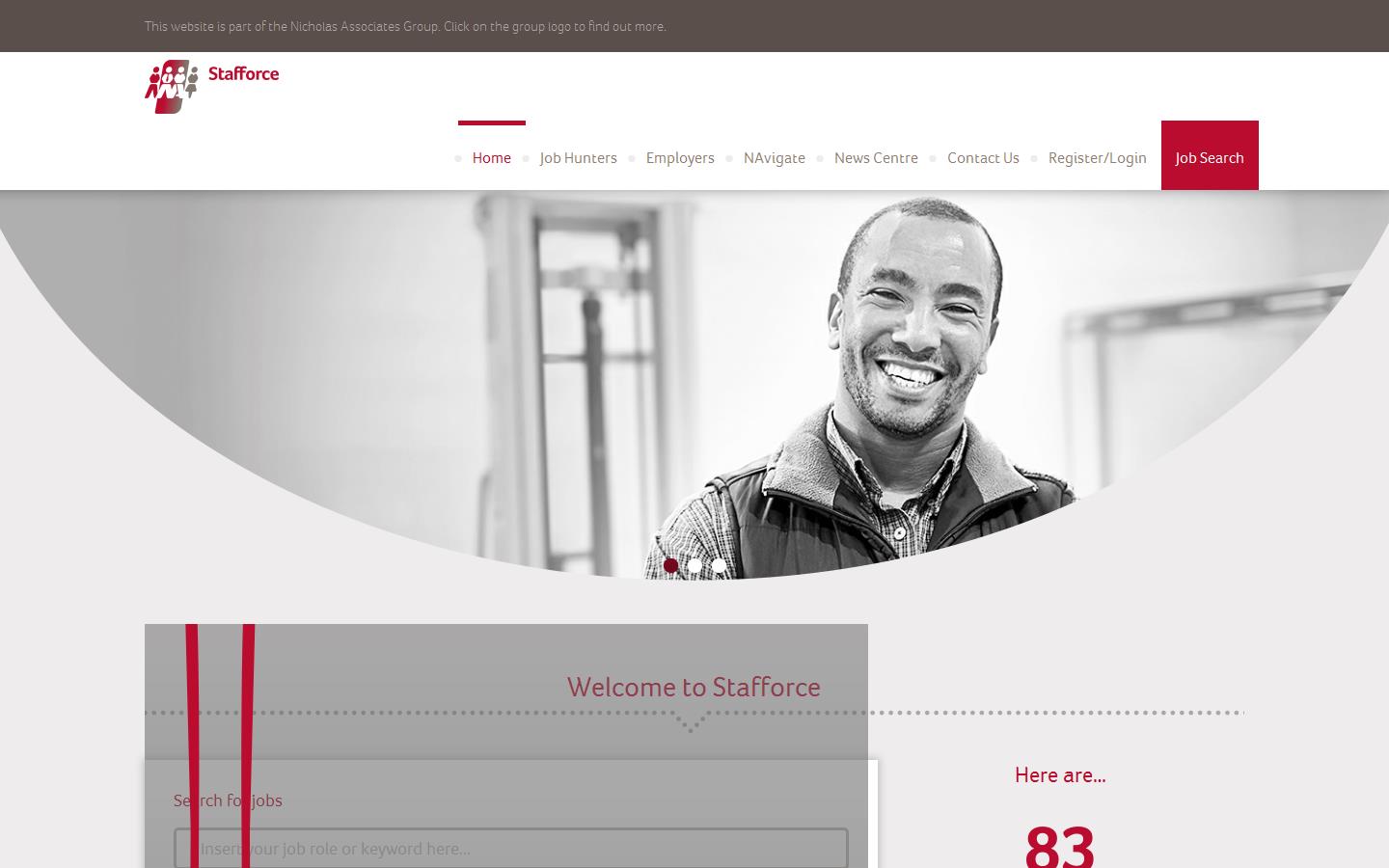 Stafforce Recruitment Website