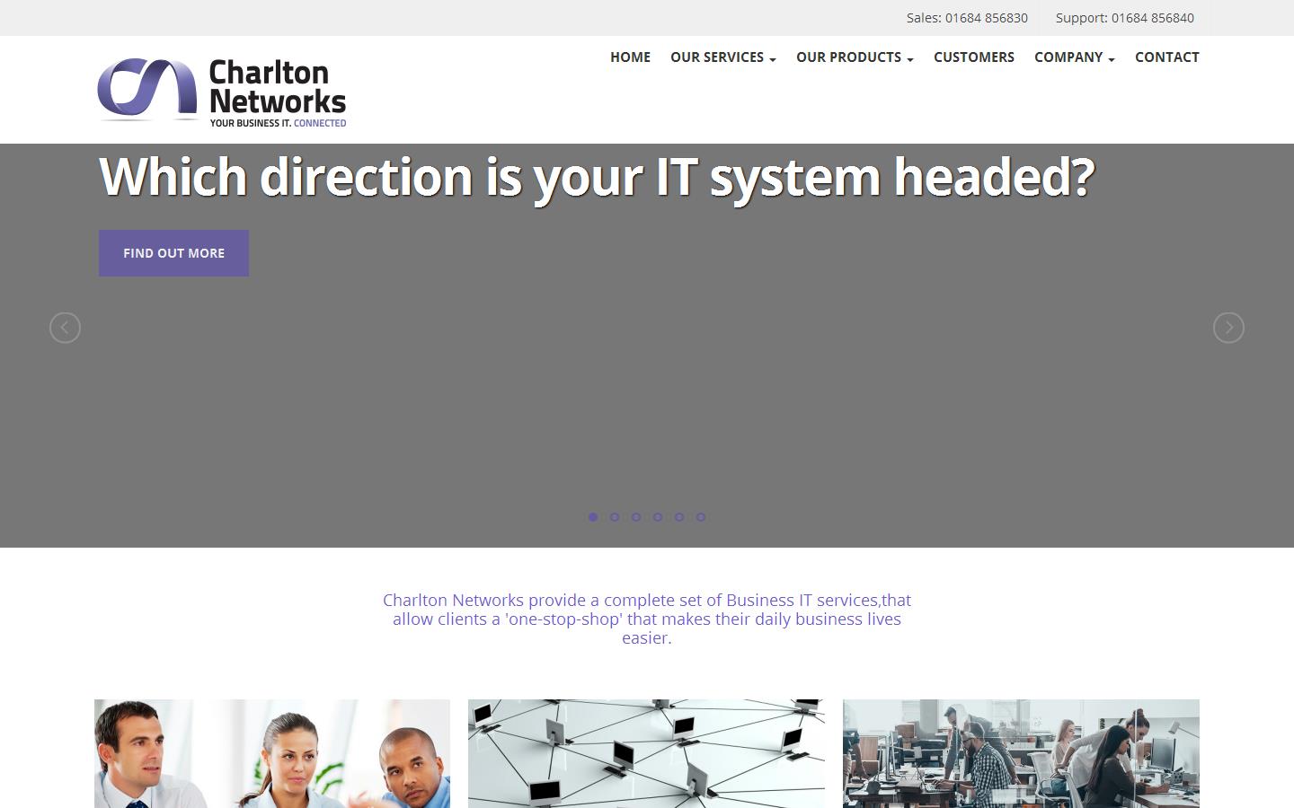 Charlton Networks Ltd Website