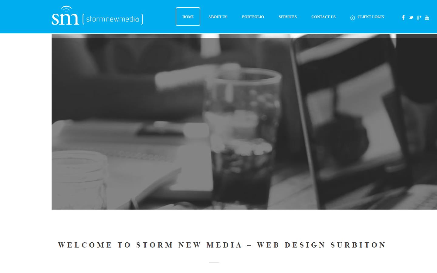 Storm New Media Ltd Website