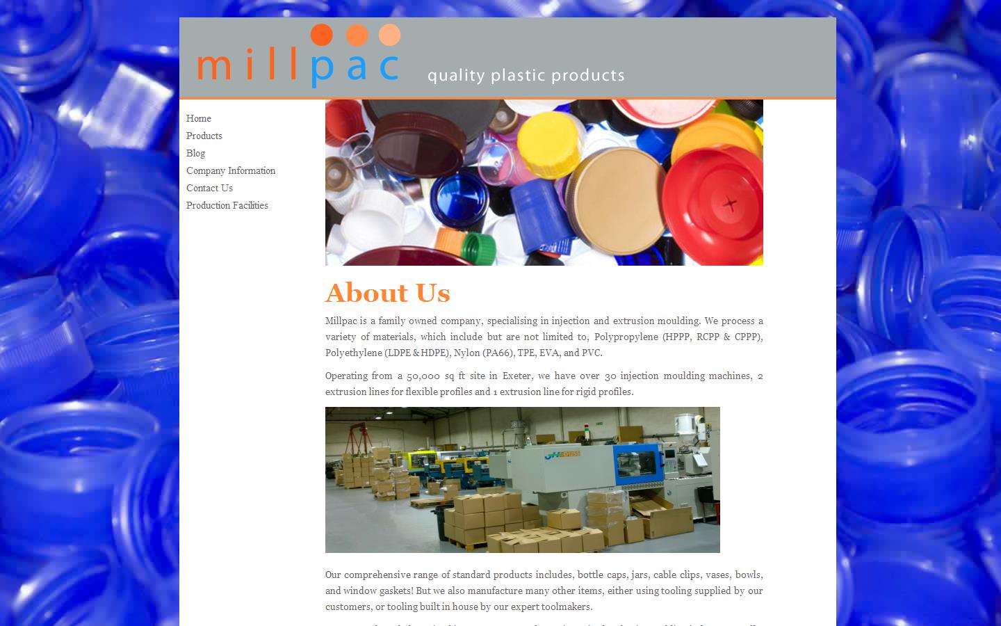 Millpac Website