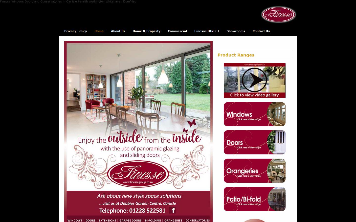 Finesse PVCU Ltd Website
