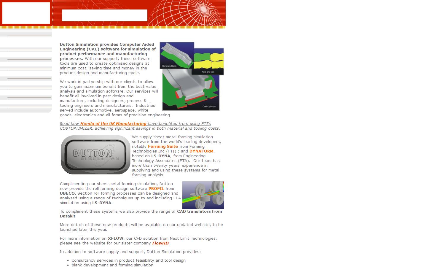 Dutton Simulation Website