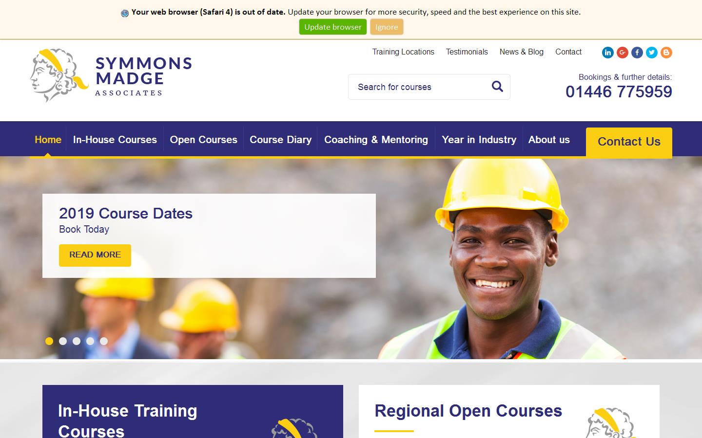 Symmons Madge Associates Ltd Website