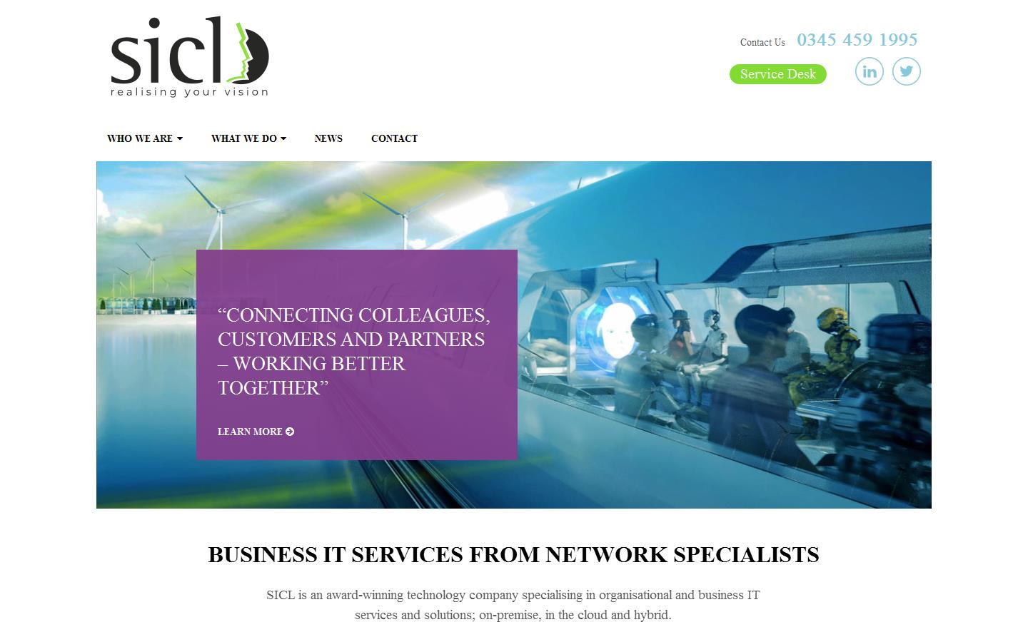 S I C L Ltd Website