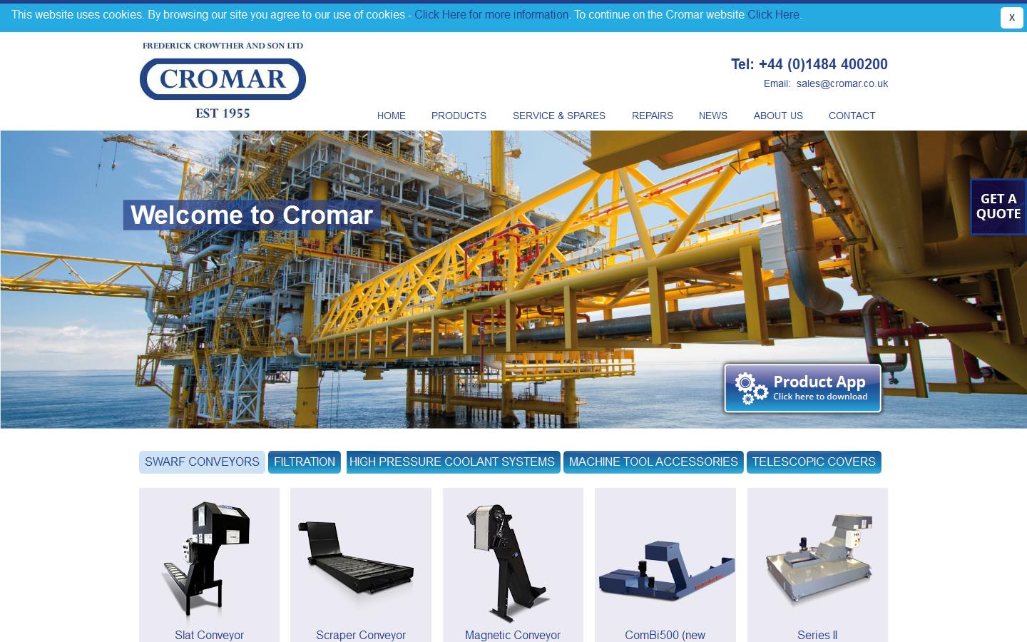 Cromar Website