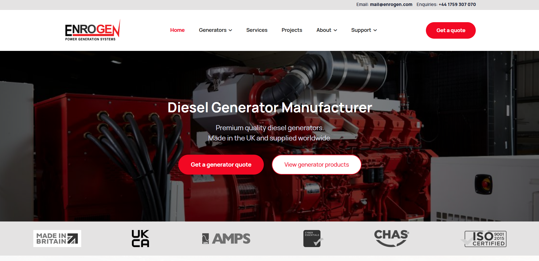 Enrogen Website