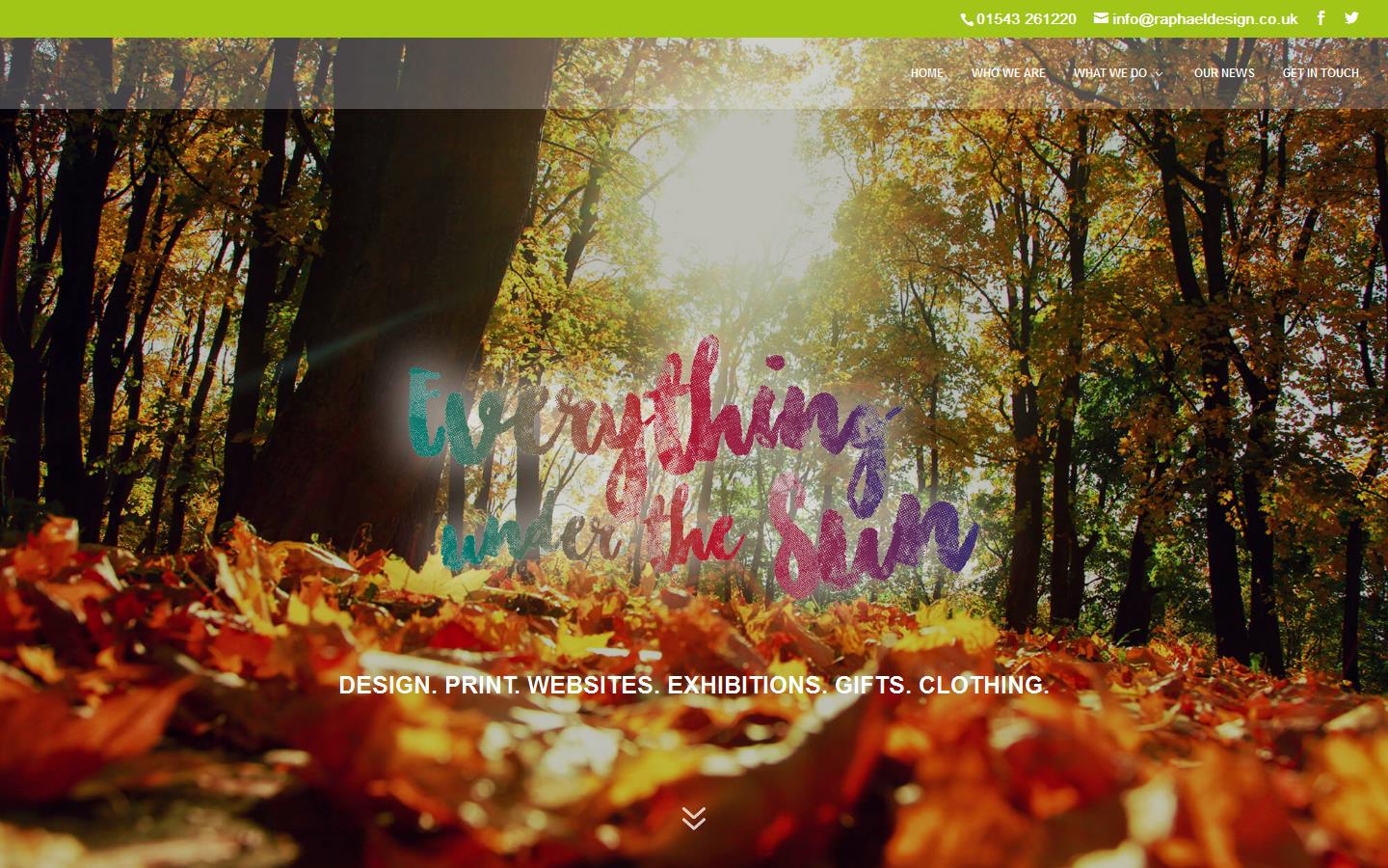 Raphael Design Website