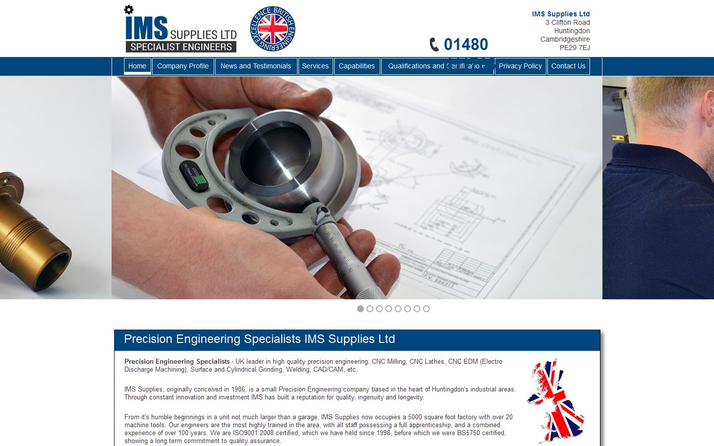 I M S Supplies Ltd Website