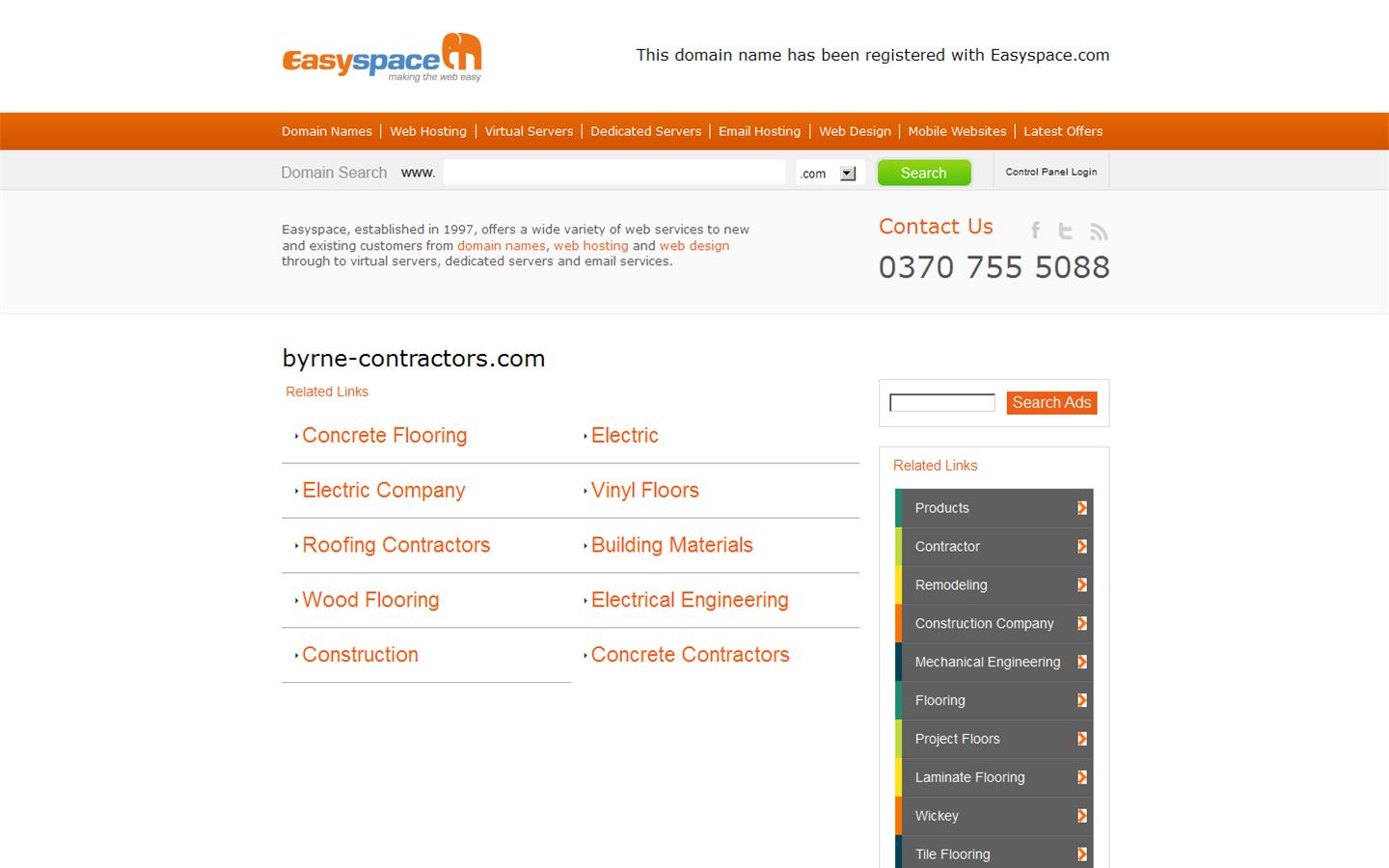 J Byrne Plant Hire & Civil Engineering Ltd Website