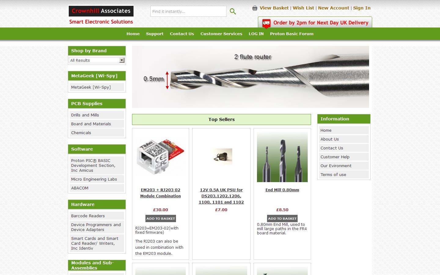 Crownhill Associates Ltd Website